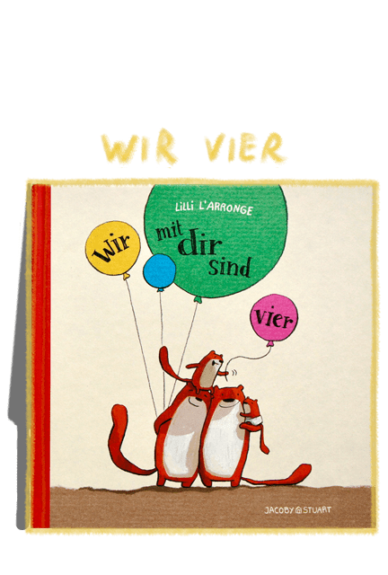Wir mit Dir sind vier
